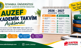 AUZEF 2026-2027 Akademik Takvimi | Vize, Final ve Bütünleme Tarihleri AUZEF 2026-2027 Akademik Takvimi | Vize, Final ve Bütünleme Tarihleri
